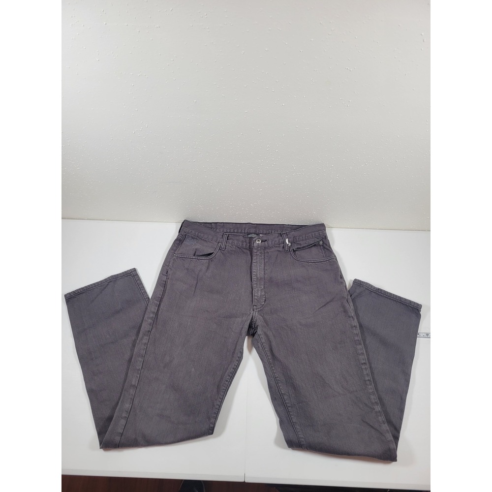 Harley-Davidson Jeans Mens 36x34 Gray Excellent 99033-16VM Straight Leg Cotton